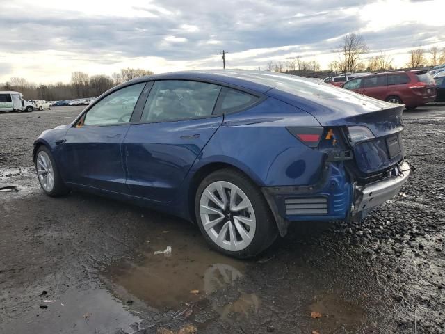 2022 Tesla Model 3