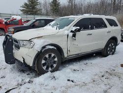 Salvage cars for sale at Davison, MI auction: 2011 Dodge Durango Crew