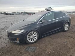 Salvage cars for sale from Copart Fredericksburg, VA: 2017 Tesla Model X