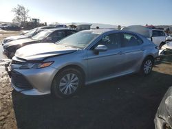 Salvage cars for sale at San Martin, CA auction: 2018 Toyota Camry LE