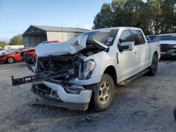 Ford f150 Supercrew salvage cars for sale: 2022 Ford F150 Supercrew