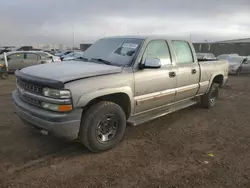 Salvage cars for sale at Brighton, CO auction: 2002 Chevrolet Silverado K1500 Heavy Duty