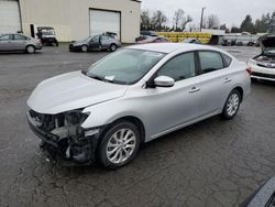 Nissan salvage cars for sale: 2019 Nissan Sentra S