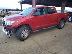 Toyota salvage cars for sale: 2012 Toyota Tundra Crewmax SR5