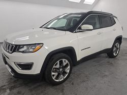 Salvage cars for sale from Copart Van Nuys, CA: 2021 Jeep Compass Limited