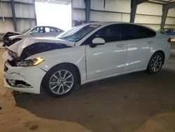 Salvage cars for sale at Graham, WA auction: 2017 Ford Fusion SE