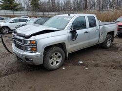 Chevrolet salvage cars for sale: 2014 Chevrolet Silverado K1500 LT