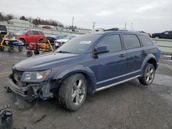 Salvage cars for sale from Copart Pennsburg, PA: 2017 Dodge Journey Crossroad