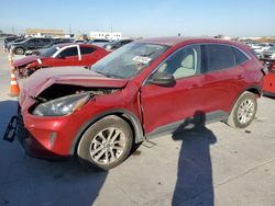 Salvage cars for sale at Grand Prairie, TX auction: 2022 Ford Escape SE