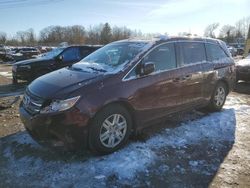 Salvage cars for sale at Chalfont, PA auction: 2012 Honda Odyssey LX