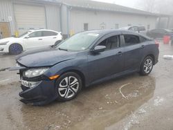 Salvage cars for sale at York Haven, PA auction: 2016 Honda Civic LX