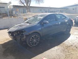 Salvage cars for sale at Albuquerque, NM auction: 2016 Toyota Corolla L