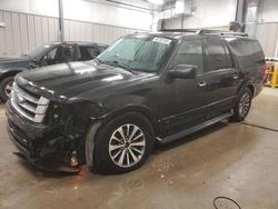 Salvage cars for sale from Copart Casper, WY: 2015 Ford Expedition EL XLT