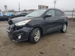 Salvage cars for sale at Chicago Heights, IL auction: 2011 Hyundai Tucson GLS