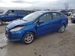 Salvage cars for sale at Kansas City, KS auction: 2018 Ford Fiesta SE