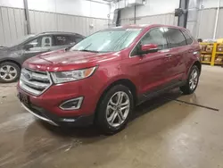 2017 Ford Edge Titanium en venta en Casper, WY