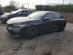 Salvage cars for sale at San Martin, CA auction: 2022 Honda Civic Sport