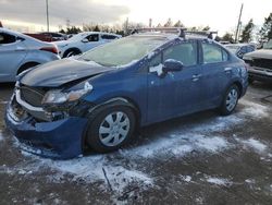 Honda Civic Vehiculos salvage en venta: 2014 Honda Civic LX