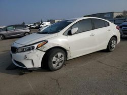 Salvage cars for sale at Bakersfield, CA auction: 2018 KIA Forte LX