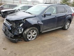 Vehiculos salvage en venta de Copart Davison, MI: 2017 Chevrolet Equinox LT