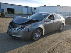 Salvage cars for sale at Vallejo, CA auction: 2010 Acura TL