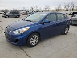 Salvage cars for sale at Bridgeton, MO auction: 2017 Hyundai Accent SE