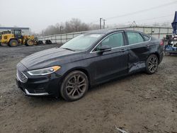 Salvage cars for sale at Hillsborough, NJ auction: 2019 Ford Fusion SEL