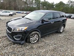 Salvage cars for sale at Ellenwood, GA auction: 2017 KIA Sorento LX