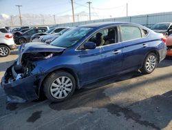 Salvage cars for sale at Magna, UT auction: 2017 Nissan Sentra S