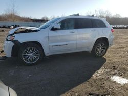 Salvage cars for sale at Assonet, MA auction: 2017 Jeep Grand Cherokee Summit