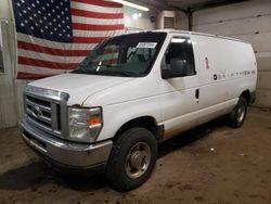 Salvage cars for sale at Lyman, ME auction: 2008 Ford Econoline E250 Van