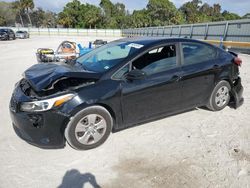 KIA Forte salvage cars for sale: 2017 KIA Forte LX