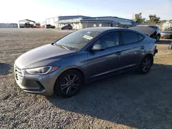 Hyundai Elantra salvage cars for sale: 2018 Hyundai Elantra SEL