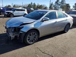 Salvage cars for sale at Denver, CO auction: 2016 Toyota Camry LE