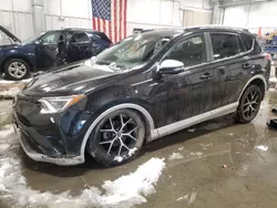 Salvage cars for sale at Mcfarland, WI auction: 2016 Toyota Rav4 SE