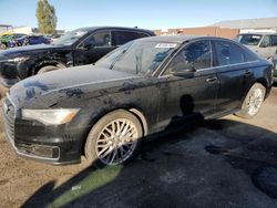 Salvage cars for sale at North Las Vegas, NV auction: 2016 Audi A6 Premium Plus