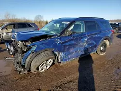 Salvage cars for sale at Columbia Station, OH auction: 2020 Ford Explorer XLT