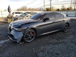 Salvage cars for sale at auction: 2024 Alfa Romeo Giulia TI