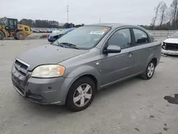 Vehiculos salvage en venta de Copart Dunn, NC: 2007 Chevrolet Aveo Base