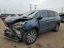 Vehiculos salvage en venta de Copart Elgin, IL: 2021 Honda Pilot EX