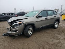 Jeep salvage cars for sale: 2017 Jeep Cherokee Sport