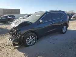 Salvage cars for sale at Kansas City, KS auction: 2015 Nissan Rogue S