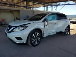 Salvage cars for sale at Phoenix, AZ auction: 2017 Nissan Murano S