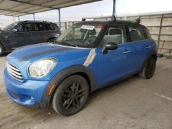 Salvage cars for sale at Anthony, TX auction: 2012 Mini Cooper Countryman