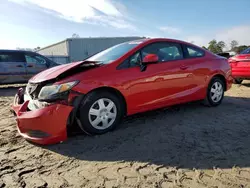 Salvage cars for sale from Copart Hampton, VA: 2013 Honda Civic LX