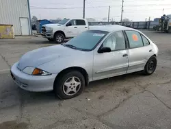 Salvage cars for sale at Nampa, ID auction: 2001 Chevrolet Cavalier Base