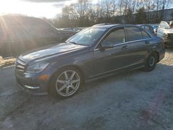 Salvage cars for sale at North Billerica, MA auction: 2014 Mercedes-Benz C 300 4matic