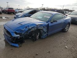 Salvage cars for sale at Indianapolis, IN auction: 2018 Ford Mustang