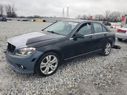 Salvage cars for sale at Barberton, OH auction: 2010 Mercedes-Benz C 300 4matic