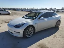 Tesla Model 3 salvage cars for sale: 2020 Tesla Model 3